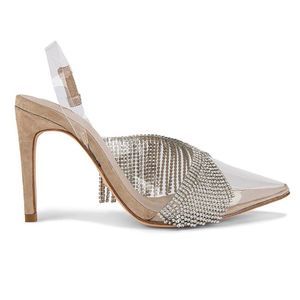 RAYE Glamour Heel in Nude Size 6